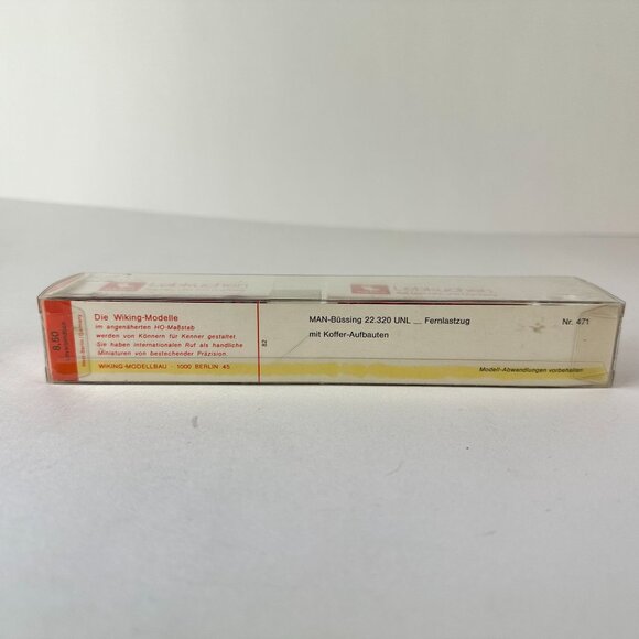 Wiking MAN-Büssing Fernlastzug Model Truck In Box - Picture 5 of 5
